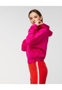 Bluza BOGNER FIRE+ICE CANA. Kolor: różowy. Materiał: tkanina, bawełna, nylon. Wzór: aplikacja, haft. Styl: sportowy