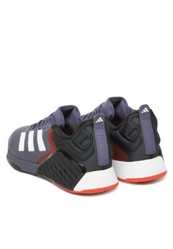Adidas - adidas Buty na siłownię Dropset 3 strength training JR1670 Fioletowy. Kolor: fioletowy. Materiał: materiał. Sport: fitness