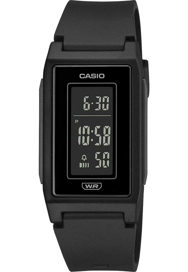 Zegarek Casio Zegarek damski Casio LF-10WH-1EF czarny. Kolor: czarny