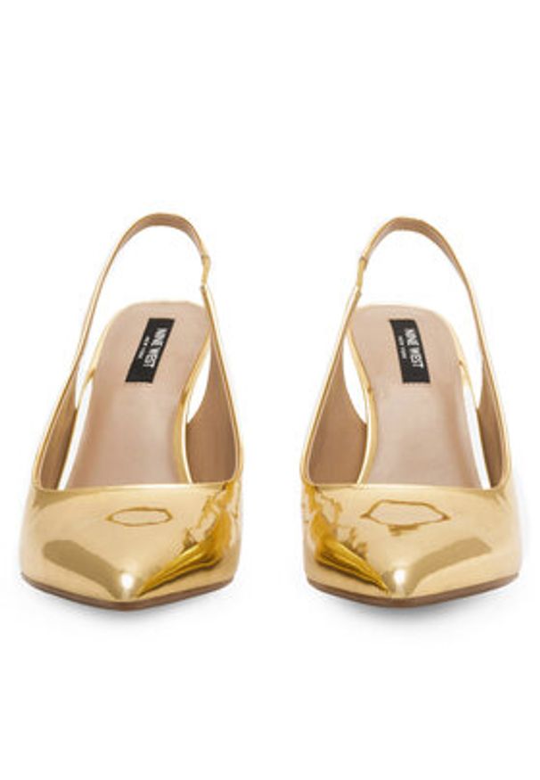 Nine West Sandały AYANA ZL22045-1CC Złoty. Kolor: złoty. Materiał: syntetyk