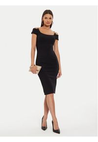 Rinascimento Sukienka koktajlowa CFC0119770003 Czarny Regular Fit. Kolor: czarny. Materiał: syntetyk. Styl: wizytowy #3