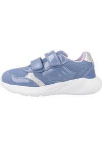 Geox - Buty GEOX B SPRINTYE GIRL Niebieski. Kolor: niebieski. Materiał: syntetyk, tkanina. Sport: turystyka piesza