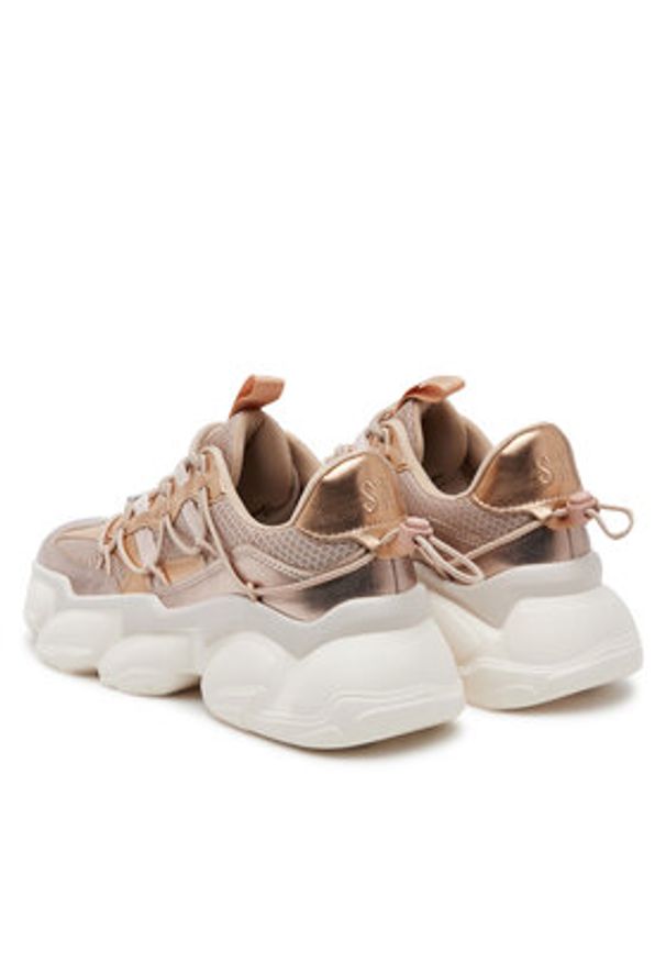 Steve Madden Sneakersy Spectator SM11002961 Écru. Materiał: skóra