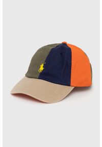 Polo Ralph Lauren czapka z daszkiem bawełniana wzorzysta. Materiał: bawełna #1