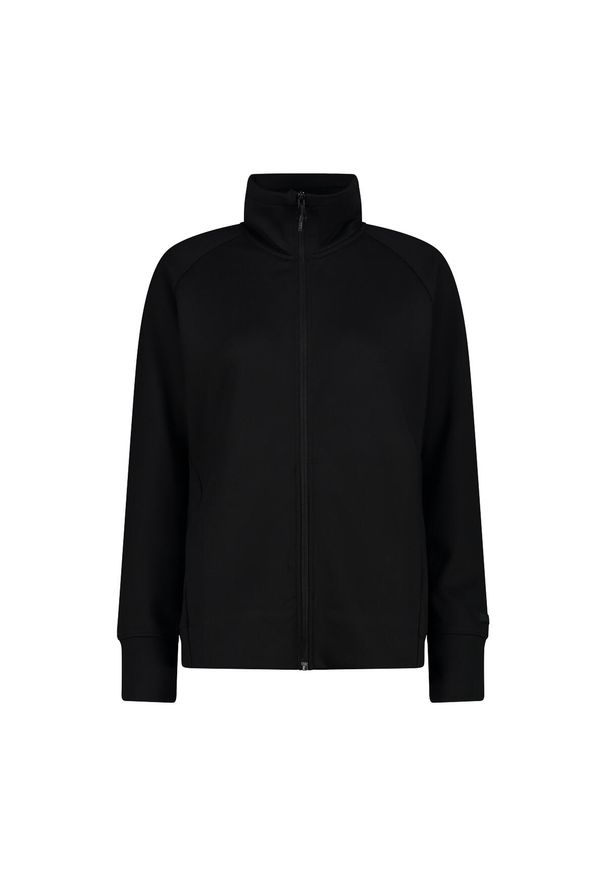 Bluza damska turystyczna CMP 34D1956. Kolor: czarny. Styl: sportowy. Sport: turystyka piesza