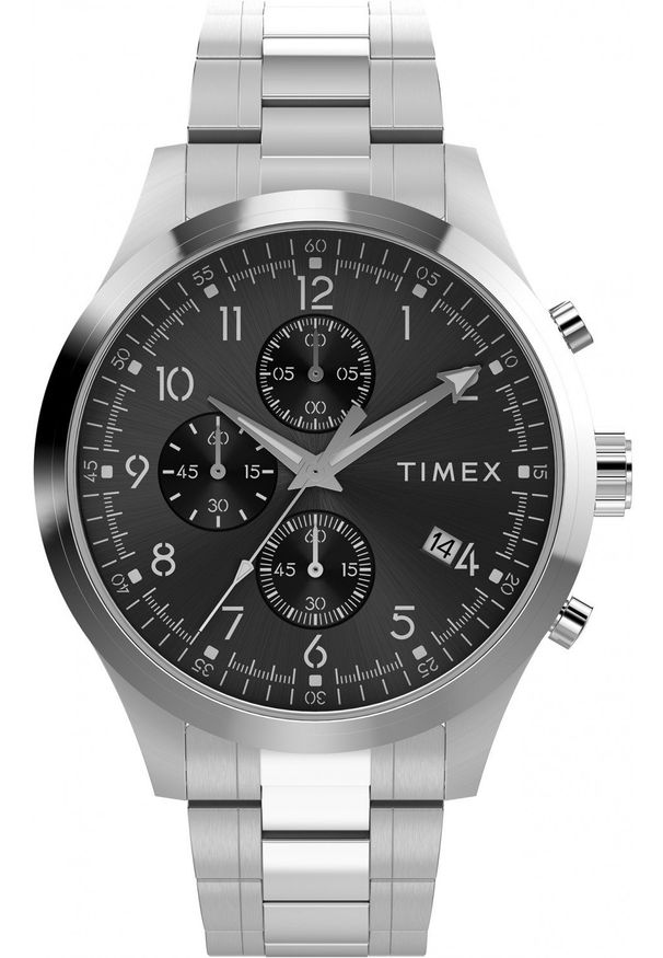Zegarek męski Timex TW2Y01400 srebrny. Kolor: srebrny