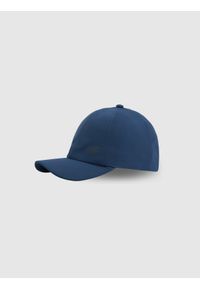 4f - 4F Czapka z daszkiem snapback dziecięca - granatowa MT. Kolor: niebieski. Materiał: bawełna, materiał. Styl: sportowy, casual, klasyczny, młodzieżowy #1