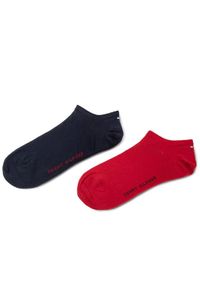 TOMMY HILFIGER - Tommy Hilfiger Skarpety krótkie 342023001 Granatowy. Kolor: niebieski. Materiał: materiał