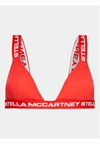 Stella McCartney Góra od bikini Logo Classic S7BY81890.63012 Czerwony. Kolor: czerwony. Materiał: syntetyk