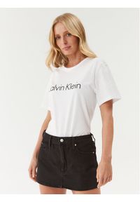 Calvin Klein Underwear T-Shirt 000QS6105E Biały Regular Fit. Kolor: biały. Materiał: bawełna