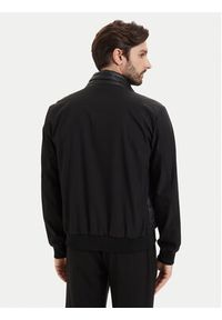 Karl Lagerfeld - KARL LAGERFELD Kurtka przejściowa 505027 563580 Czarny Regular Fit. Typ kołnierza: dekolt w karo. Kolor: czarny. Materiał: syntetyk #3