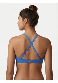 Seafolly Góra od bikini S.Collective Wrap 31219F-942 Niebieski. Kolor: niebieski. Materiał: syntetyk #4