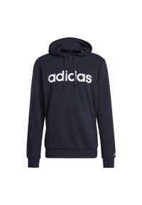 Adidas - Bluza z kapturem Męska Essentials French Terry. Typ kołnierza: kaptur. Kolor: biały, wielokolorowy, niebieski