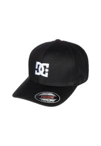 DC Shoes - Czapka Flexfit® dla Mężczyzn CAP STAR 2 Czarny. Kolor: czarny. Materiał: tkanina, bawełna, elastan. Wzór: haft #1