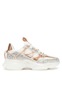 Steve Madden Sneakersy Magneto-R-E SM19000109 Srebrny. Kolor: srebrny. Materiał: materiał