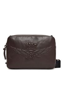 Aeronautica Militare Saszetka 252BO1149DPL00308 Zielony. Kolor: zielony. Materiał: skóra