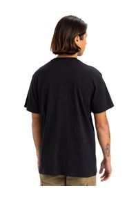 Quiksilver - Koszulka z krótkim rękawem dla Mężczyzn SKULL LINES Czarny. Kolor: brązowy, zielony, wielokolorowy. Materiał: jersey, bawełna. Długość rękawa: krótki rękaw. Długość: krótkie. Wzór: nadruk