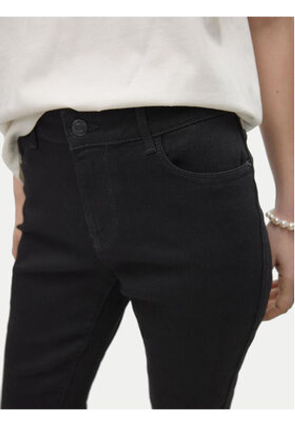 Vero Moda Jeansy Melly 10310691 Czarny Skinny Fit. Kolor: czarny