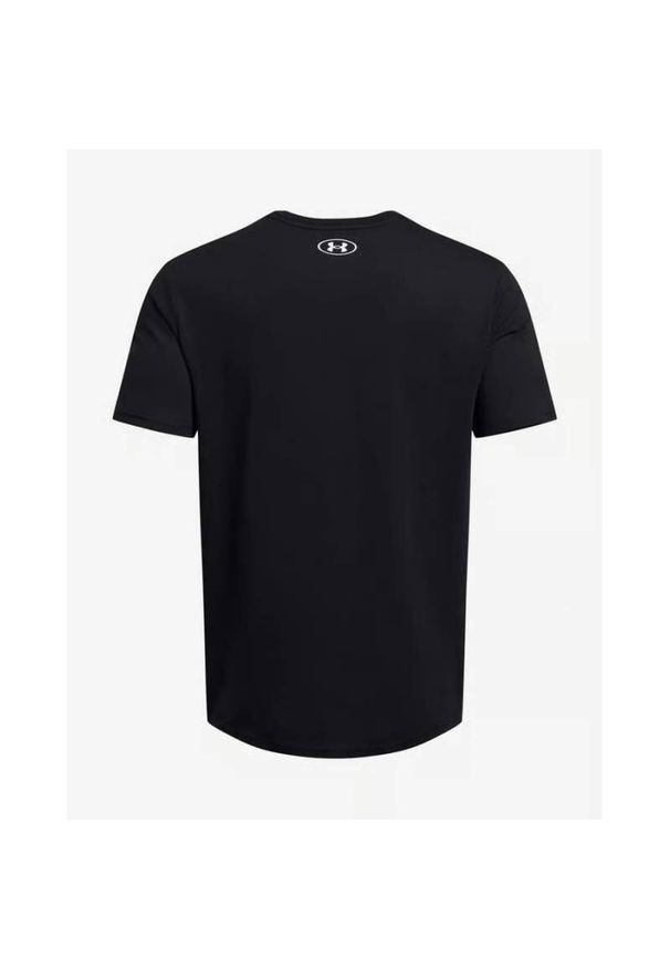 Koszulka sportowa męska Under Armour 1382915001. Kolor: biały, wielokolorowy. Długość rękawa: krótki rękaw. Długość: krótkie. Sport: fitness