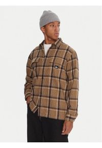 Quiksilver Koszula Yankee EQYWT04648 Brązowy Comfort Fit. Kolor: brązowy. Materiał: syntetyk