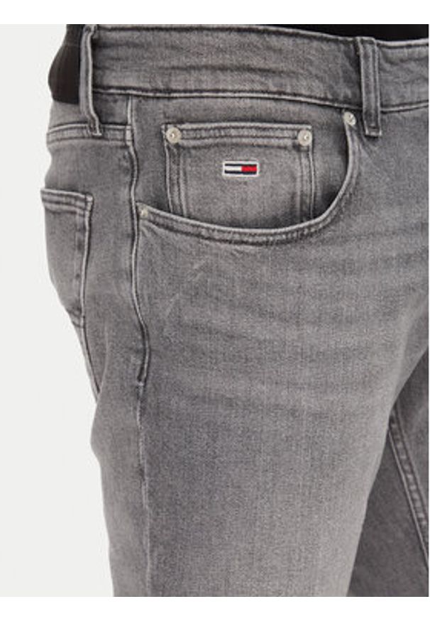 Tommy Jeans Jeansy Scanton DM0DM21379 Szary Slim Fit. Kolor: szary