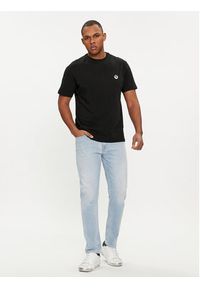 Save The Duck T-Shirt DT1709M BESY18 Czarny Regular Fit. Kolor: czarny. Materiał: bawełna