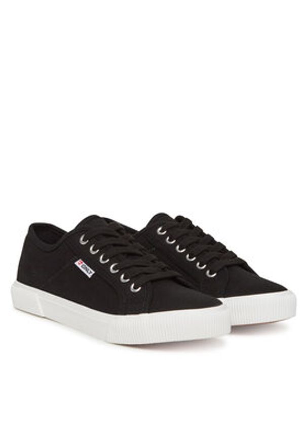 ONLY Shoes Tenisówki Onlnicola 15318098 Czarny. Kolor: czarny. Materiał: materiał