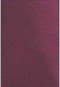 Krawat Męski - Angelo di Monti - Bordo, Drobna Faktura Materiału. Kolor: czerwony. Materiał: materiał. Styl: elegancki, wizytowy #5