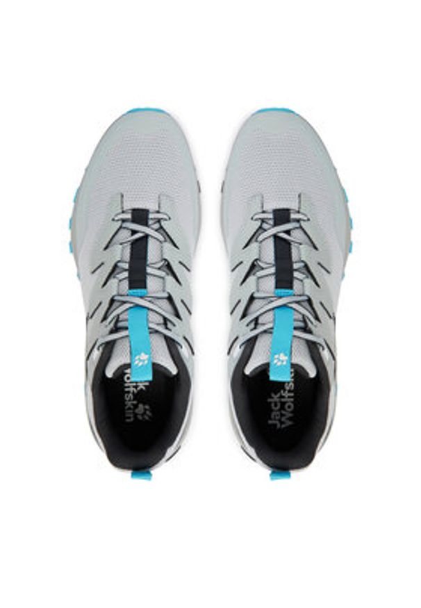 Jack Wolfskin Trekkingi Ps Trail Low A65585 Szary. Kolor: szary. Materiał: skóra. Sport: turystyka piesza