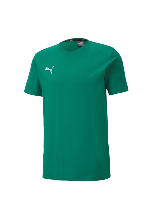 Koszulka do piłki nożnej męska Puma teamGOAL 23 Casuals Tee. Kolor: zielony. Sport: fitness