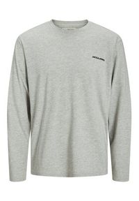 Jack & Jones Piżama Everest 12273632 Szary Standard Fit. Kolor: szary. Materiał: bawełna #5