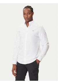 Tommy Jeans Koszula Essential DM0DM21690 Biały Regular Fit. Kolor: biały. Materiał: bawełna
