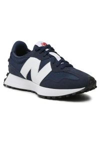 Buty do chodzenia męskie New Balance 327. Zapięcie: sznurówki. Kolor: biały, czerwony, wielokolorowy, niebieski. Materiał: materiał, syntetyk, tkanina. Szerokość cholewki: normalna. Sport: turystyka piesza