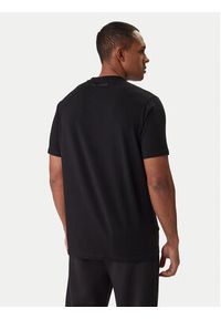 Karl Lagerfeld - KARL LAGERFELD T-Shirt 755055 561221 Czarny Regular Fit. Typ kołnierza: dekolt w karo. Kolor: czarny. Materiał: wiskoza #2