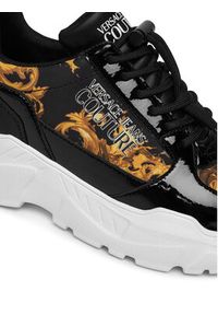 Versace Jeans Couture Sneakersy 80VA3SC7 ZSD94 G89 Czarny. Kolor: czarny. Materiał: skóra #2