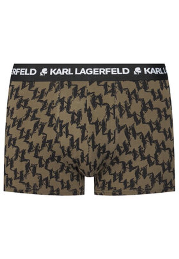 Karl Lagerfeld - KARL LAGERFELD Komplet 3 par bokserek A4M47001 Kolorowy. Materiał: bawełna. Wzór: kolorowy