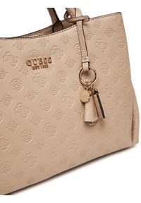 Guess Torebka Phoebe HWPD96 65070 Beżowy. Kolor: beżowy. Materiał: skórzane