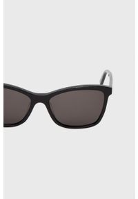 SAINT LAURENT - Saint Laurent okulary przeciwsłoneczne damskie kolor czarny. Kolor: czarny #5