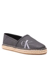 Calvin Klein Jeans Espadryle Espadrille Co Wn YW0YW01080 Czarny. Kolor: czarny. Materiał: materiał