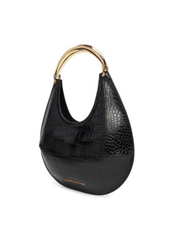 Elisabetta Franchi Torebka BS-28A 56E2-V520 Czarny. Kolor: czarny. Materiał: skórzane