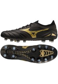 Buty piłkarskie Mizuno Morelia Neo Iv Beta Elite Md M P1GA234250 czarne. Zapięcie: sznurówki. Kolor: czarny. Materiał: skóra. Szerokość cholewki: normalna. Sport: piłka nożna #2