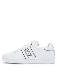 EA7 Emporio Armani Sneakersy X8X102 XK346 D611 Biały. Kolor: biały. Materiał: skóra #3