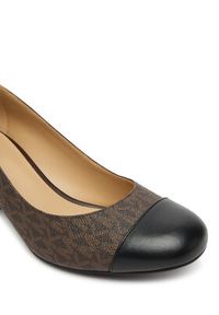 MICHAEL Michael Kors Czółenka Perla Flex 40T5PLMP1B Brązowy. Kolor: brązowy. Materiał: skóra #4