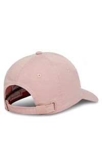 TOMMY HILFIGER - Tommy Hilfiger Czapka z daszkiem Essential Flag Soft Cap AW0AW17131 Różowy. Kolor: różowy. Materiał: bawełna, materiał