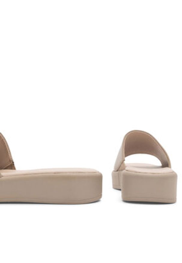 Lasocki Klapki ASTI ARC-3032-13 Beżowy. Kolor: beżowy. Materiał: skóra