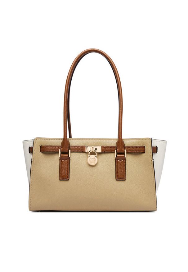 MICHAEL Michael Kors Torebka 30T6GNXT0T Beżowy. Kolor: beżowy. Materiał: skórzane