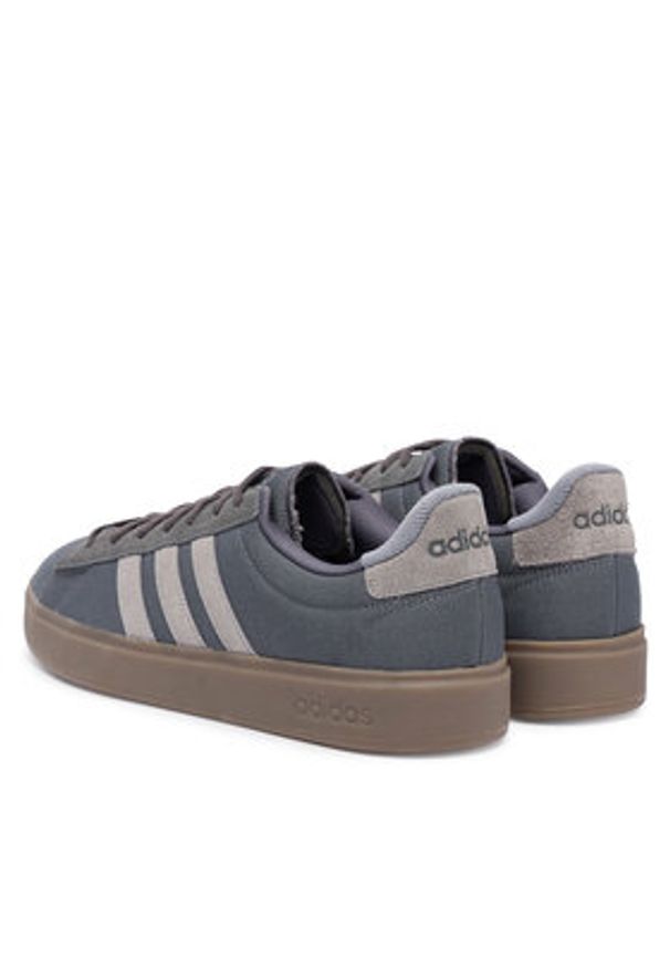 Adidas - adidas Sneakersy Grand Court 2.0 JS1702 Szary. Kolor: szary. Materiał: materiał