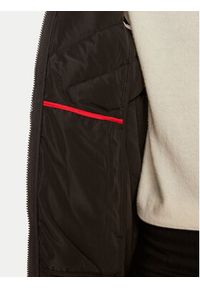 TOMMY HILFIGER - Tommy Hilfiger Kurtka puchowa Chevron WW0WW42622 Czarny Regular Fit. Kolor: czarny. Materiał: syntetyk #6