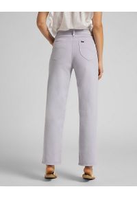 Lee - DAMSKIE SPODNIE JEANSOWE LEE WIDE LEG LILAC L30SQHCT