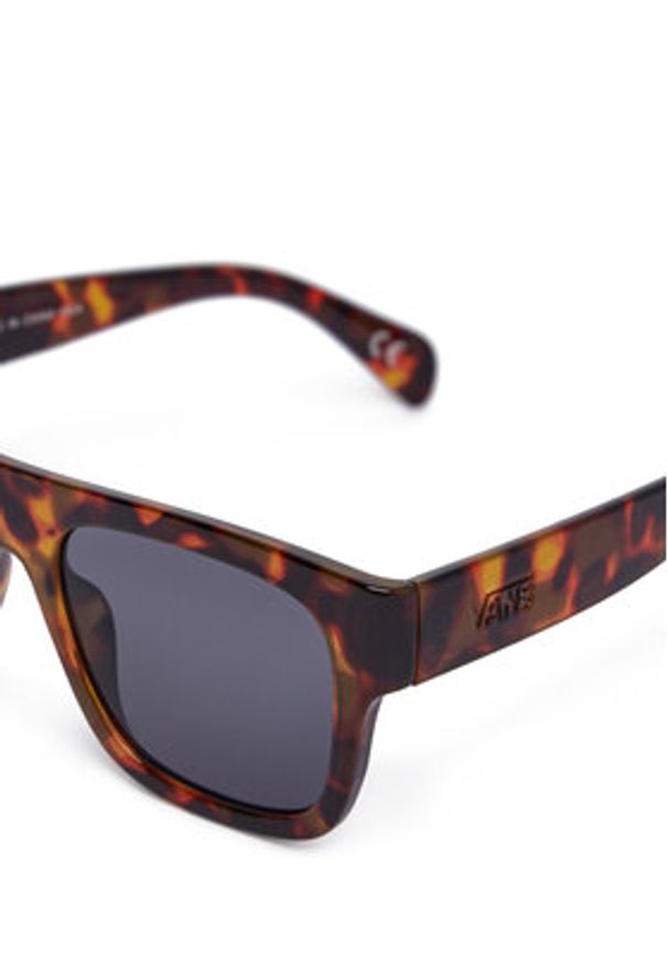 Vans Okulary przeciwsłoneczne VN0A7PR1PA91 Brązowy. Kolor: brązowy. Materiał: syntetyk